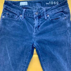 1969 Gap Blue Corduroy